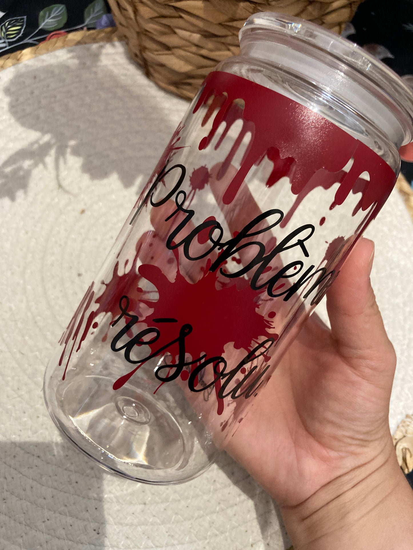 Gourde "problème résolu" - édition Halloween