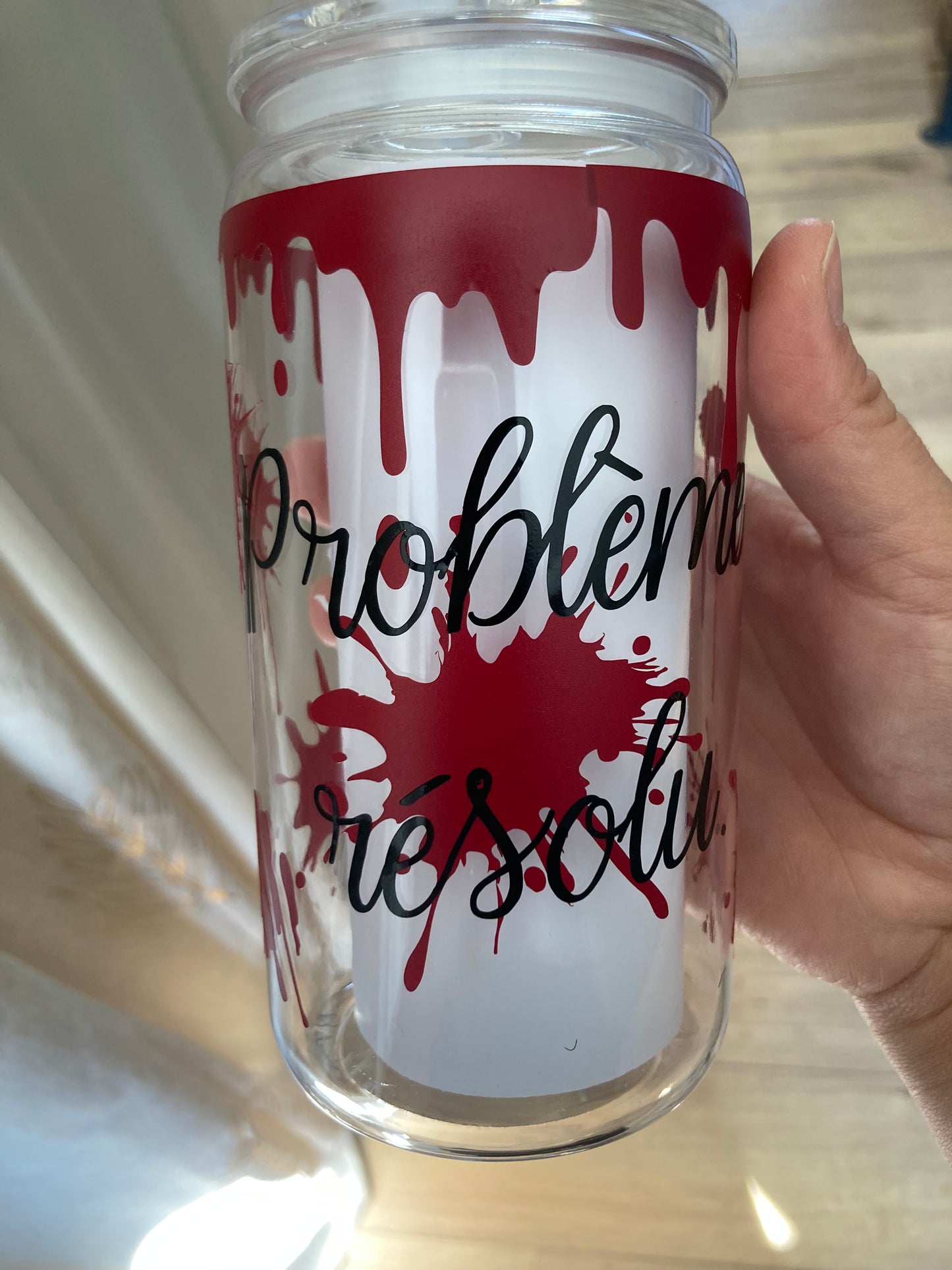 Gourde "problème résolu" - édition Halloween