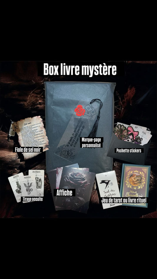 Box livre mystère d'Halloween - édition limitée