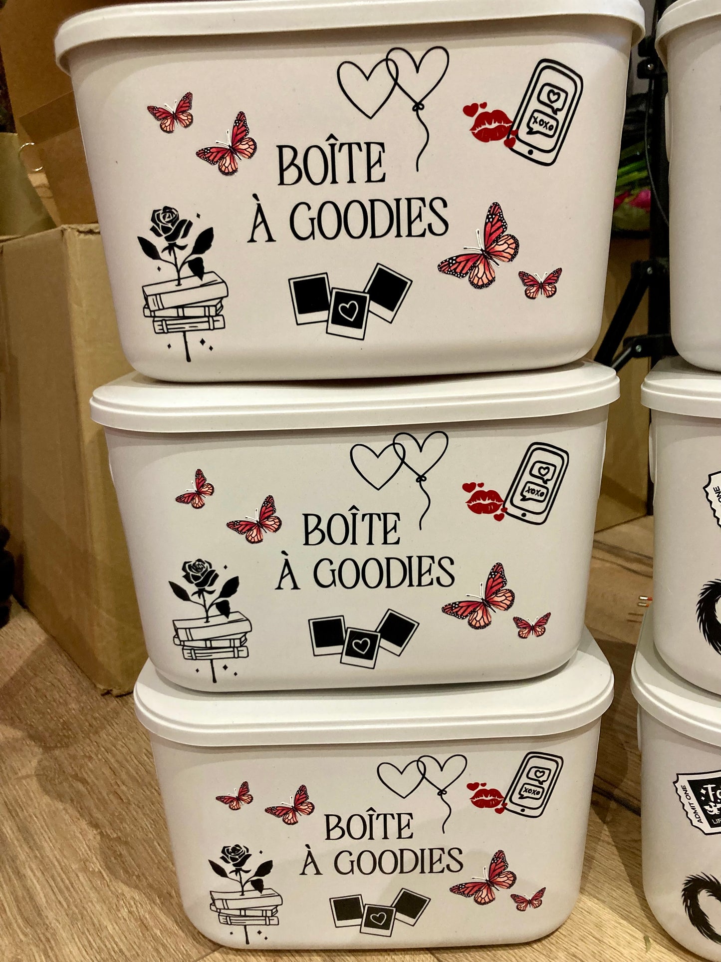 Boîte à goodies : Romance