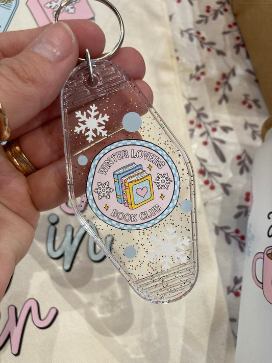 Porte-clés pailleté - Edition Noël 2025