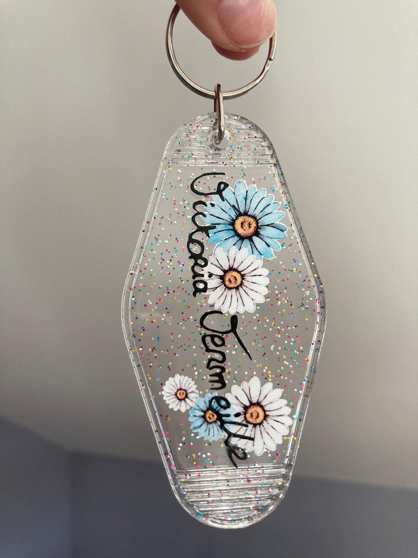 Porte-clés pailleté - Edition Noël 2025